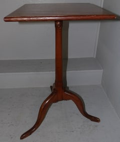 19th Century Cherry Candle Stand