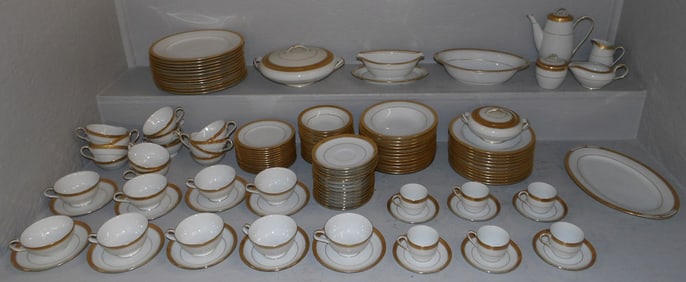 128 Pieces of Noritake China, Goldridge
