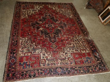 8' x 10' 10" Handmade Oriental Rug