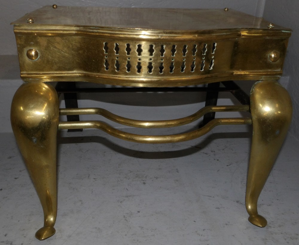 Antique Brass Footman (1 of 4)