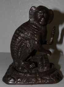 Cast Bronze Monkey