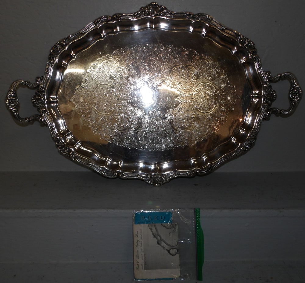 Silverplated Serving Tray by Gorham  (1 of 7)
