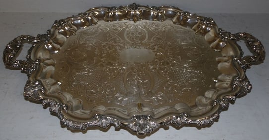 Silverplated Serving Tray by Poole