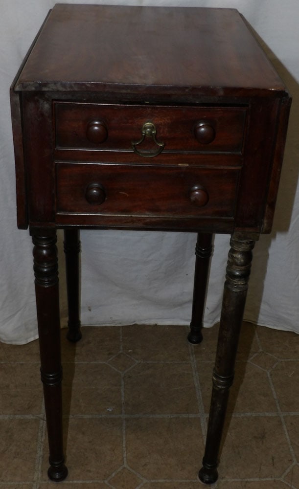 19th Century Mahogany Stand : 19th Century Mahogany Stand . 28" H 13" W 17" D