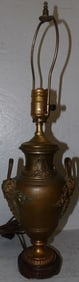 Bronze Neoclassical Urn Made Into Lamp