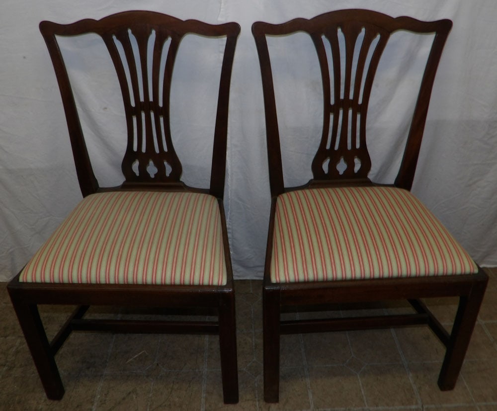 Pair of 19th Century Mahogany Side Chairs  (1 of 5)