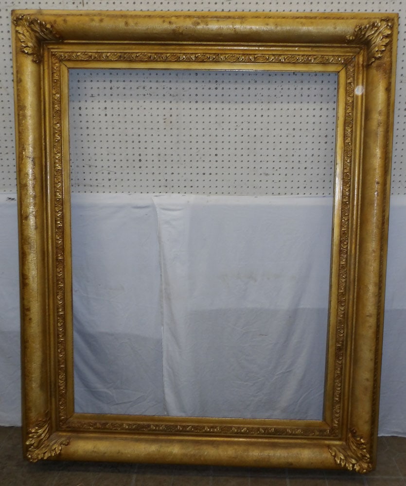 Large 19th Century Ornate Gilded Frame  (1 of 5)