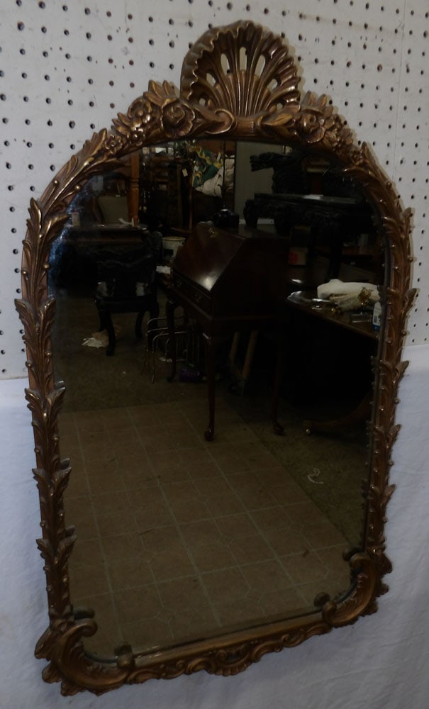 Ornate Gilded Frame Mirror (1 of 6)