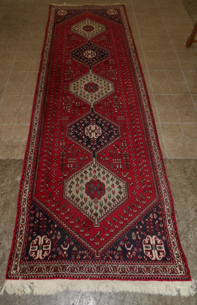 3' x 9' 7" Handmade Oriental Runner  (1 of 5)
