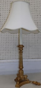 Gilded Resin Decorative Lamp