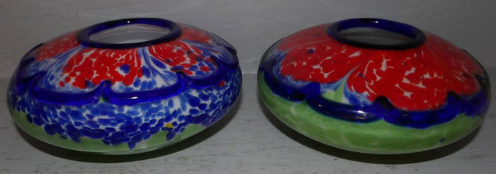 Two Art Glass Vases