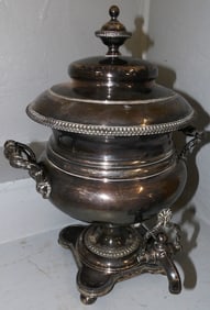 Antique Sheffield Hot Water Urn