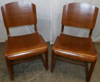 Pair of Mid Century Modern Two-Position Chairs