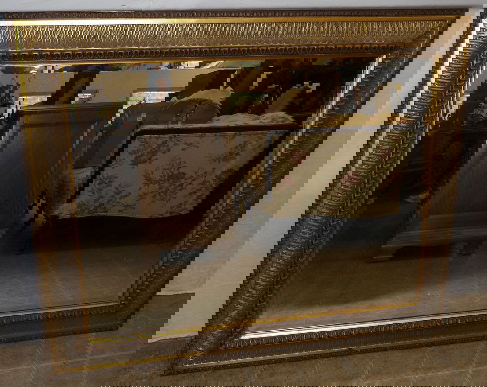 Gilded Frame Bevel Edge Mirror  (1 of 3)