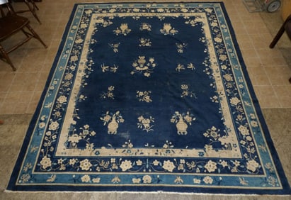 8' x 9' 8" Chinese Art Deco Rug