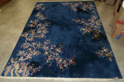 10' x 12' 3" Handmade Art Deco Rug