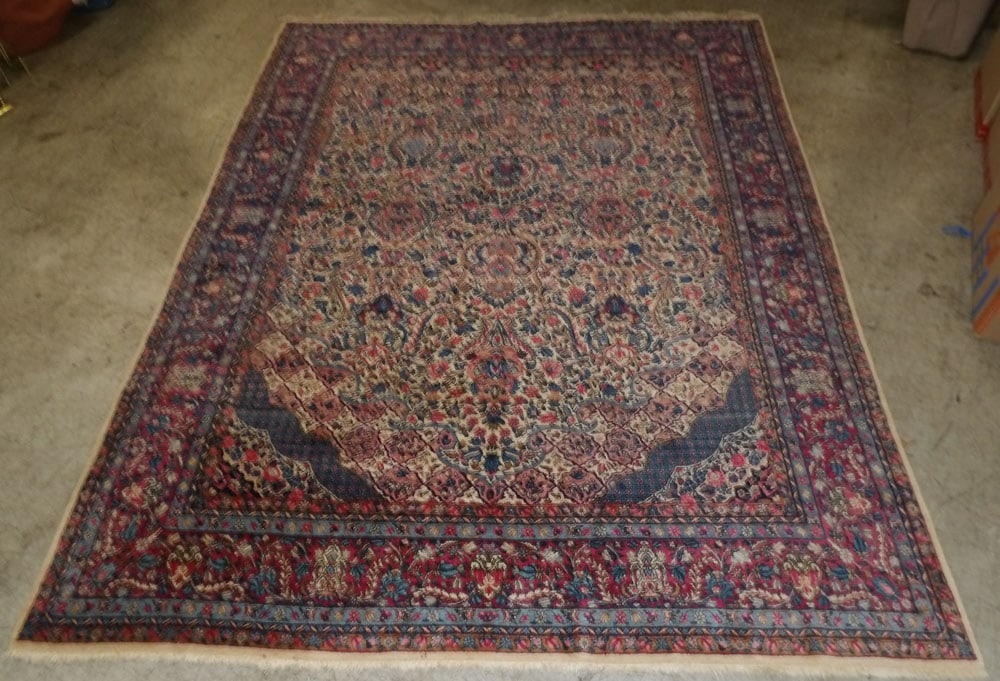 8' 10" x 12' Handmade Oriental Rug (1 of 7)