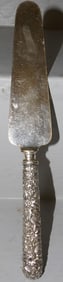Sterling Repousse Handle Cake Server