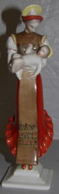Herend Porcelain Figure of Woman with Child