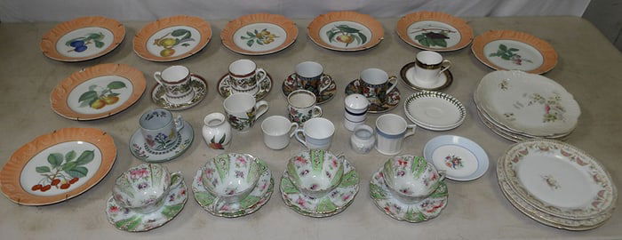 Lot of Hand Painted Porcelain Items