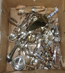Lot of Silverplated Flatware