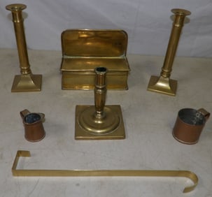 Lot of Brass Items