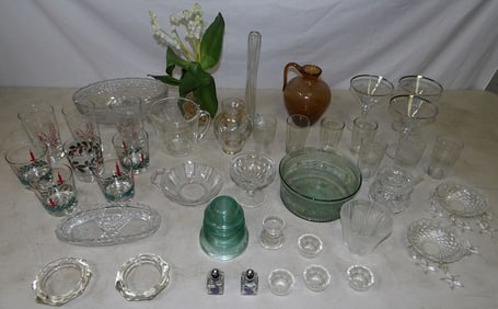 Lot of Glass Items