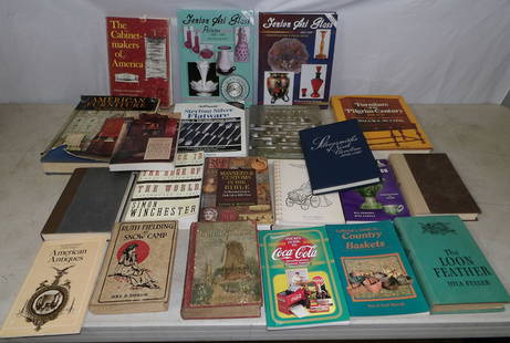 Lot of Vintage Books: Lot of Vintage Books . Up to 12" H 9 1/2" W ALL DESCRIPTIONS AND ANY CONDITION STATEMENT GIVEN BY LANGSTON AUCTION GALLERY ARE STRICTLY OPINIONS AND LANGSTON'S SHALL HAVE NO RESPONSIBILITY FOR ERRORS