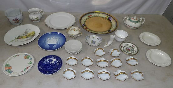 Lot of Hand Painted Porcelain Items
