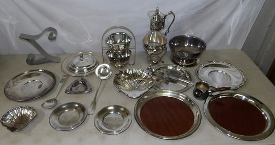 Lot of Silverplated Items