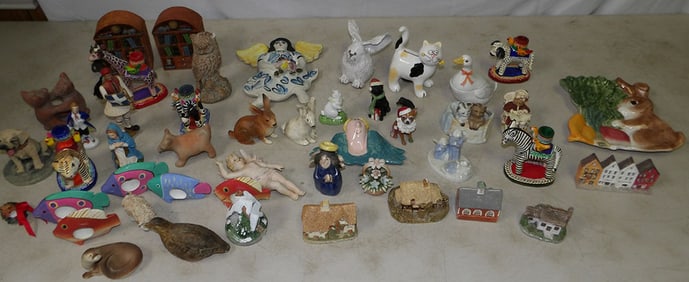 Lot of Hand Painted Porcelain Figurines