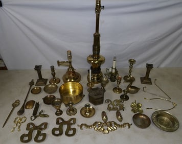 Lot of Brass Items