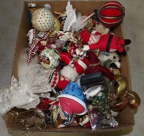Lot of Christmas Ornaments