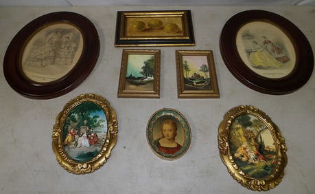 Lot of Framed Art