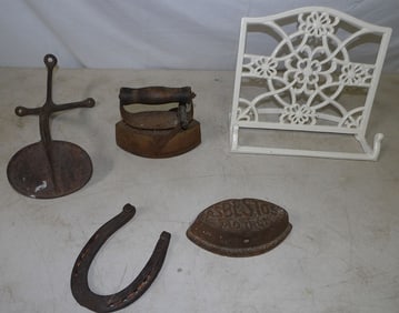 Lot of Cast Iron Items