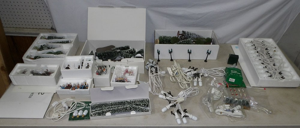 Lot of Department 56 Village Collection Items (1 of 6)