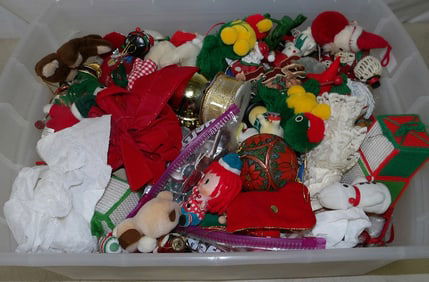 Lot of Christmas Ornaments