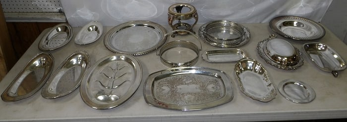 Lot of Silverplated Items