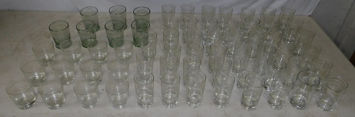 Lot of Cocktail & Highball Glasses
