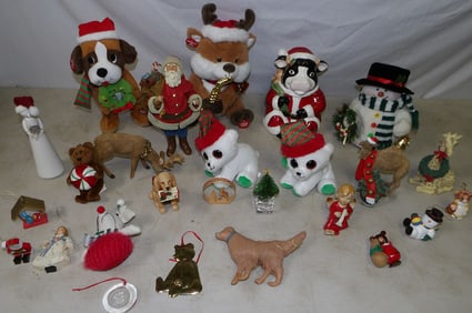Lot of Christmas Decorations