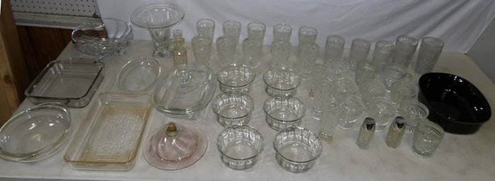 Lot of Glass Items