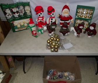 Lot of Christmas Decorations