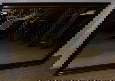 Mahogany Framed Mirror