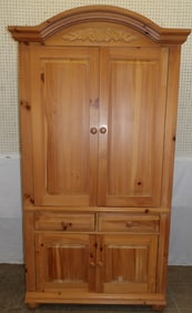 Pine Entertainment Cabinet