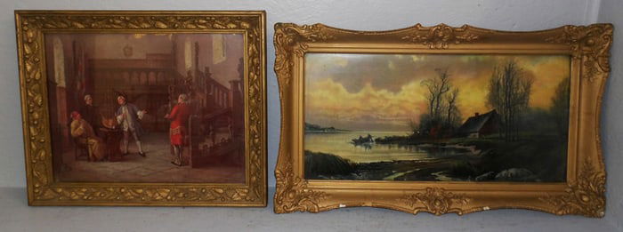 Two Antique Framed Prints