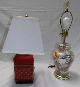 Two Decorative Lamps