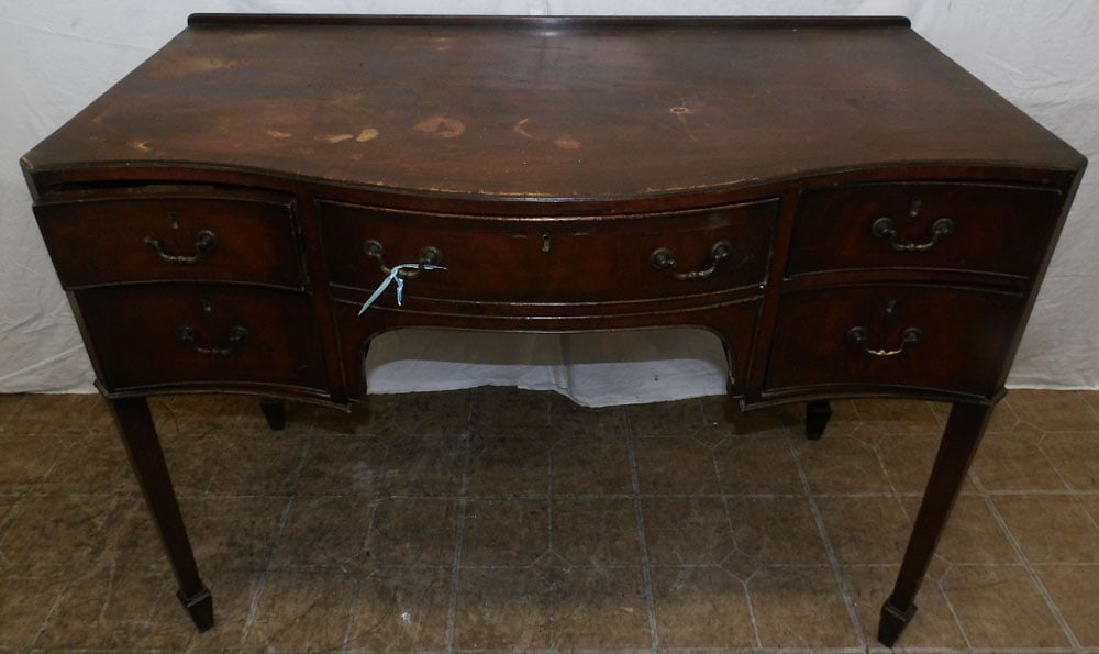 Antique Mahogany Dressing Table (1 of 6)