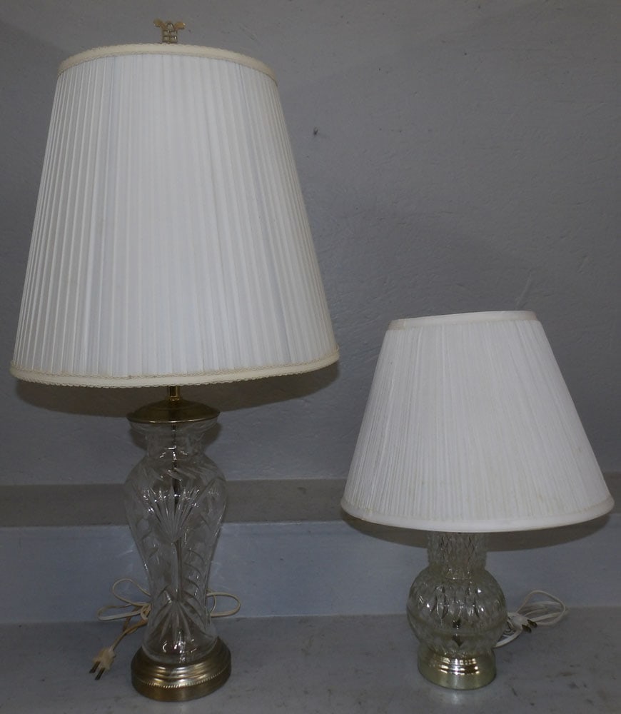 Two Crystal Lamps (1 of 6)