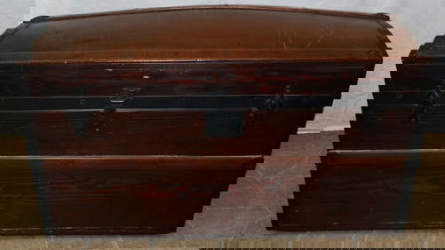 Antique Dome Top Trunk