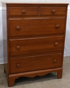 Maple Four Drawer Chest